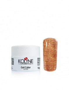 Gel Color Bronze Glitter 5g: gel per unghie colori - KOLYNE