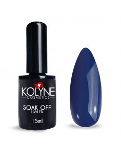 Smalto Semipermanente Saphir Blue 15ml KOLYNE: smalto gel unghie