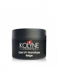 Gel UV Monophasé Beige 50g KOLYNE: gel ongle 3 in 1 - KOLYNE