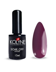 Smalto Semipermanente Viola Melanzana 15ml KOLYNE: smalto gel