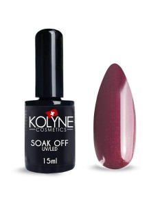 Semipermanenter Nagellack Rosso Metal 15ml KOLYNE: gellack.