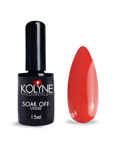 Semipermanenter Nagellack Rosso Acceso 15ml KOLYNE: gellack.