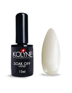 Semipermanenter Nagellack Bianco Perla 15ml KOLYNE: gellack.