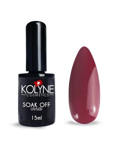 Vernis à ongles semi-permanent Rouge Amarante 15ml KOLYNE