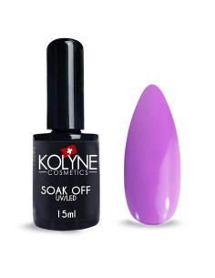 Vernis à ongles semi-permanent Lilas Fluo 15ml KOLYNE