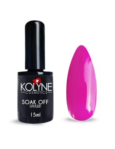 Vernis à ongles semi-permanent Fuchsia Pivoine 15ml KOLYNE