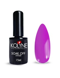 Smalto Semipermanente Viola 15ml KOLYNE: smalto gel