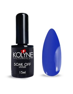 Smalto Semipermanente Blu Elettrico 15ml KOLYNE: smalto gel