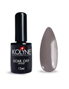 Smalto Semipermanente Grigio Caldo 15ml KOLYNE: smalto gel unghie