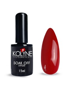 Semipermanenter Nagellack Rosso 15ml KOLYNE: gellack.