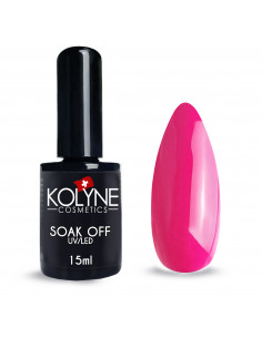 Vernis à ongles semi-permanent Fuxia Shock 15ml KOLYNE