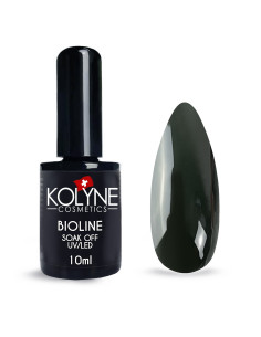 Vernis à ongles semi-permanent Midnight Green 10ml: ongles en gel - Kolyne Cosmetics