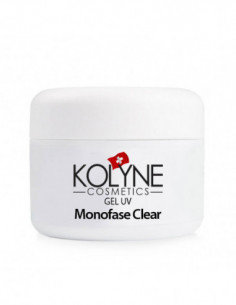 Gel UV Monofase Clear 50g KOLYNE: gel base, costruttore, sigillante