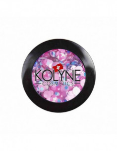 Confettis Violetta : pour les décorations de nail art - Kolyne Cosmetics