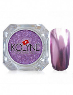 Pigmento in Polvere Viola: nail art effetto specchio -: KOLYNE