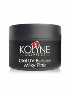 Gel UV Builder Milky Pink 100 g: gel uv costruttore unghie - KOLYNE